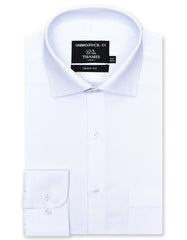 Self White Tailored Smart Fit Shirt FS20454SF-14.5