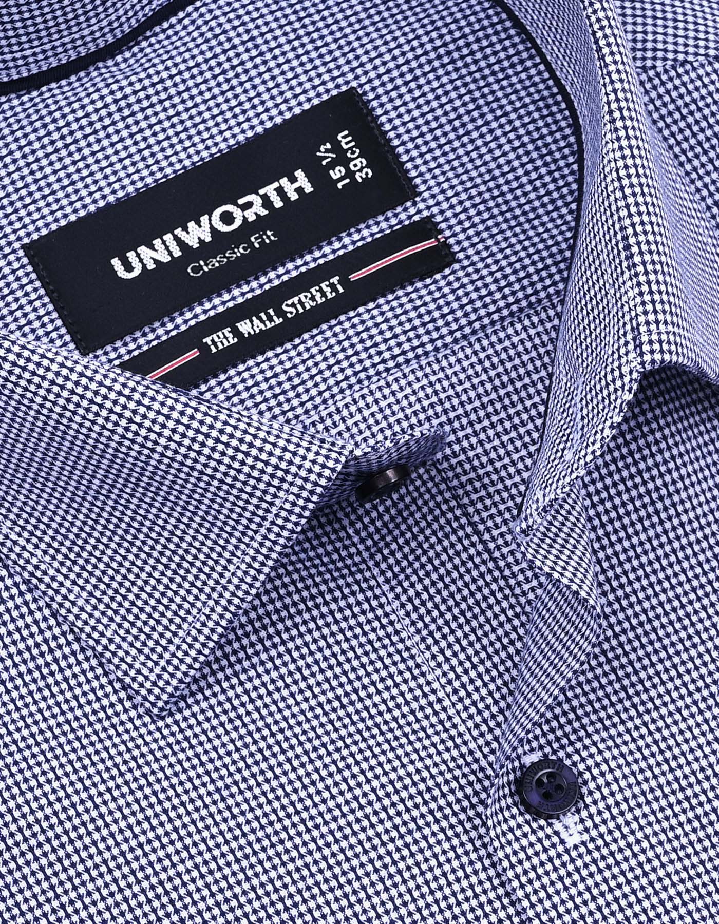 Self Navy Classic Fit Shirt FS20456RF-15