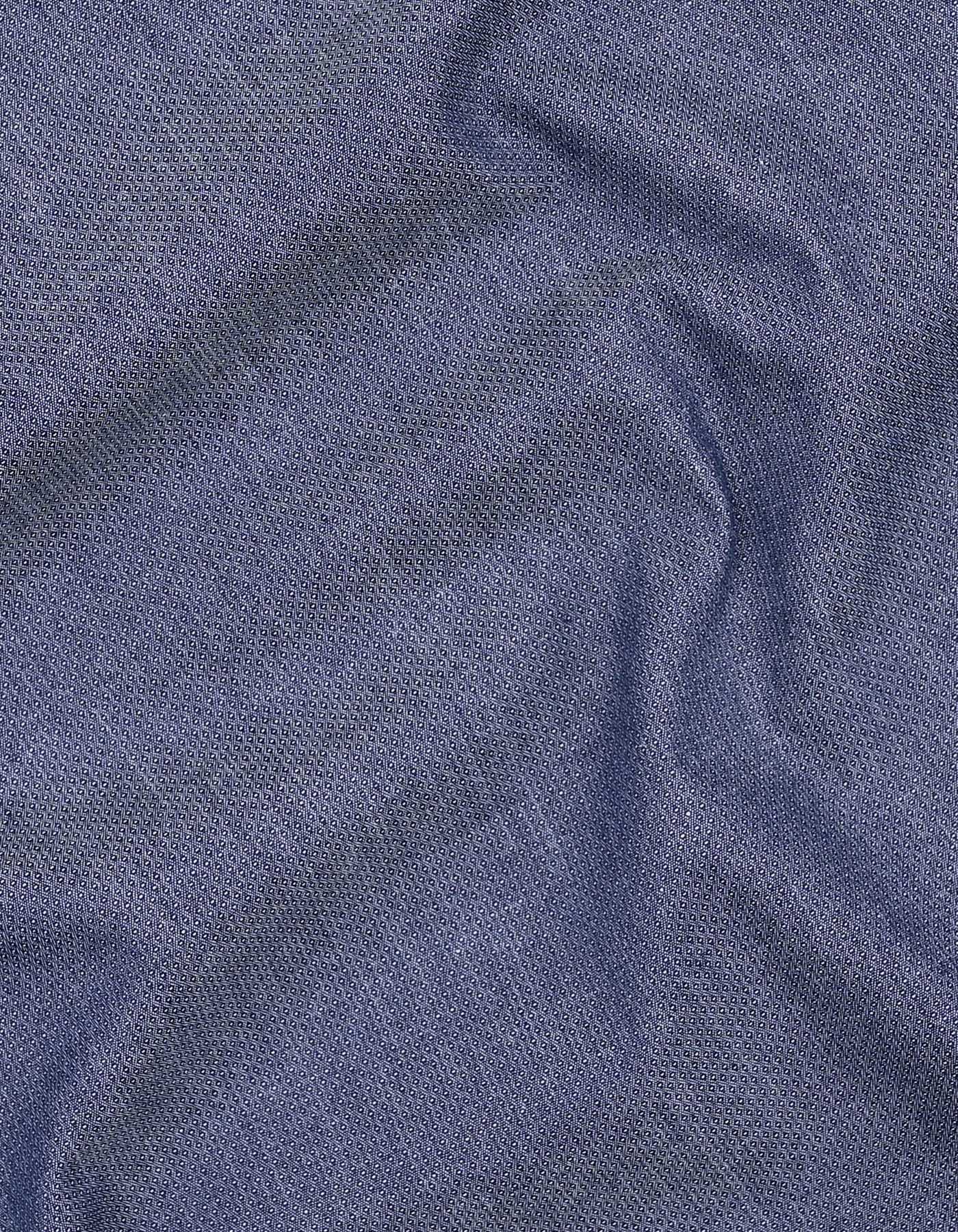 Self D Navy Tailored Smart Fit Shirt FS20458SF-16