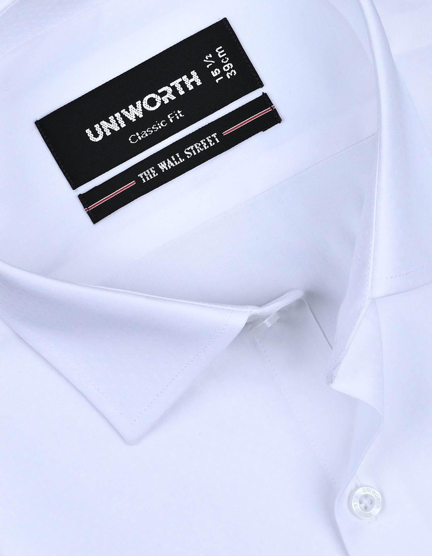 Self White Classic Fit Shirt FS20460RF-15