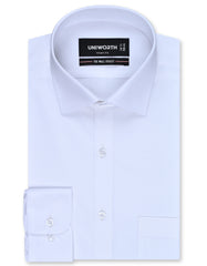 Self White Tailored Smart Fit Shirt FS20460SF-14.5