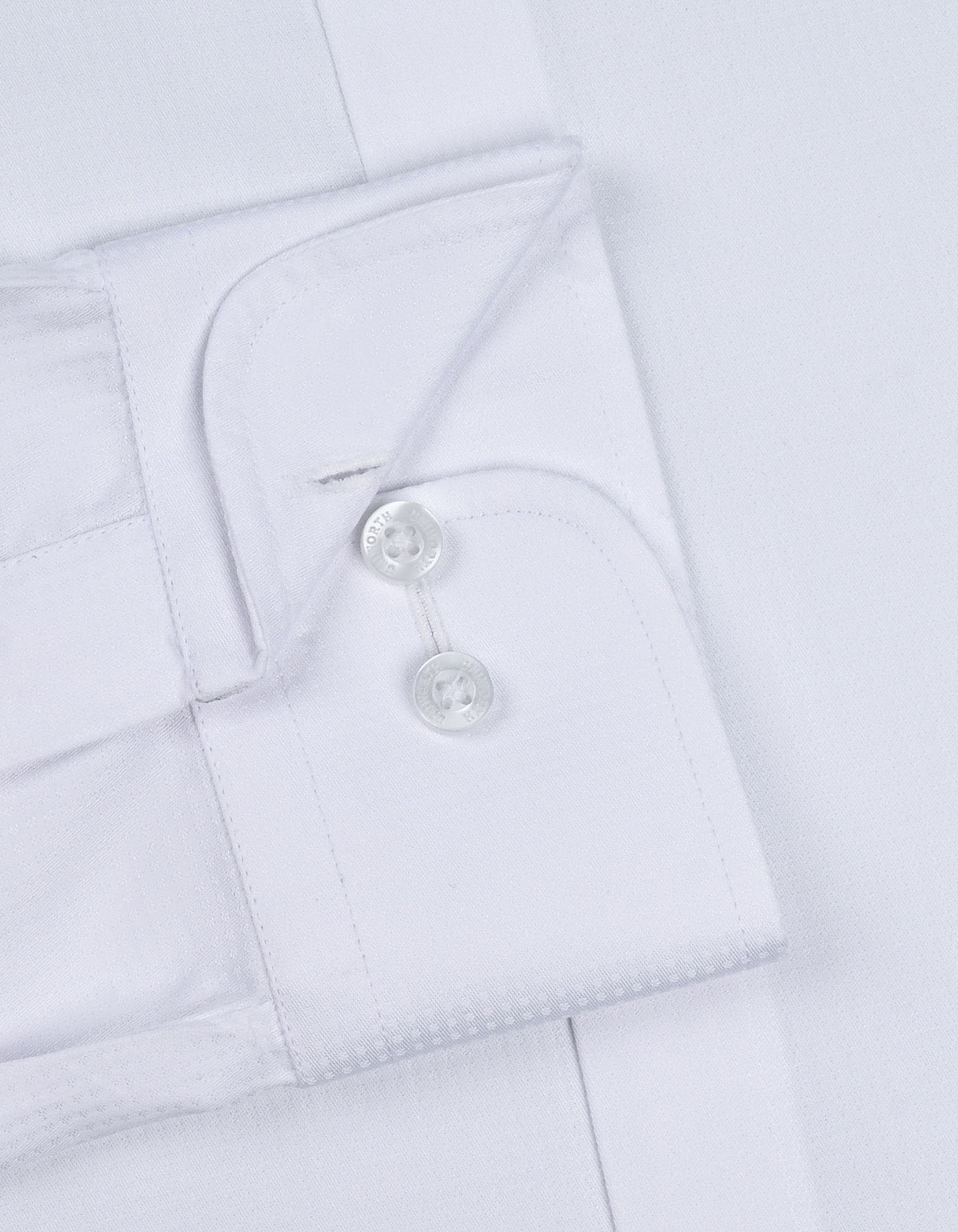 Self White Tailored Smart Fit Shirt FS20462SF-15.5