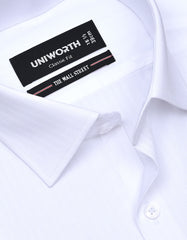 Self White Classic Fit Shirt FS20463RF-15