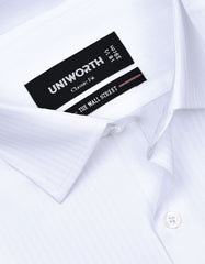 Self White Classic Fit Shirt FS20464RF-15