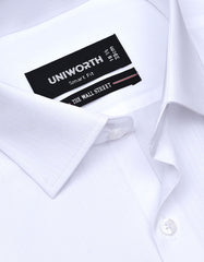 Self White Tailored Smart Fit Shirt FS20465SF-15