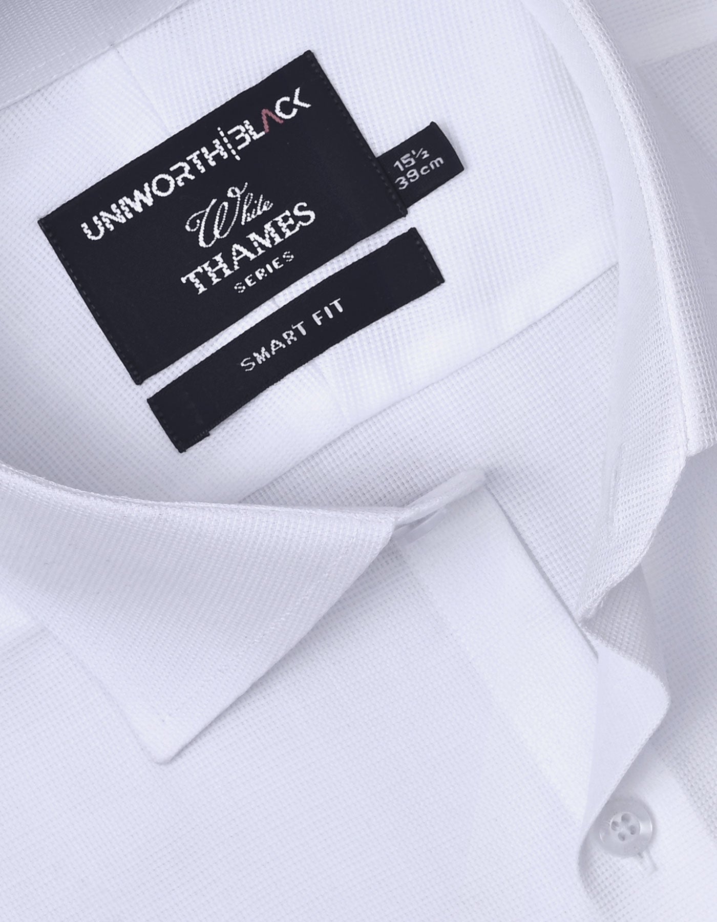 Self White Classic Fit Shirt FS20466RF-15