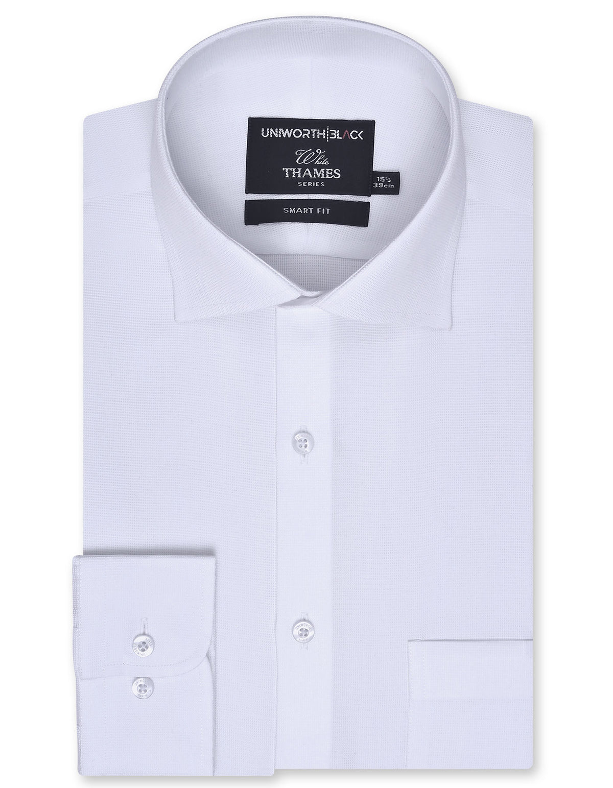 Self White Classic Fit Shirt FS20466RF-14.5
