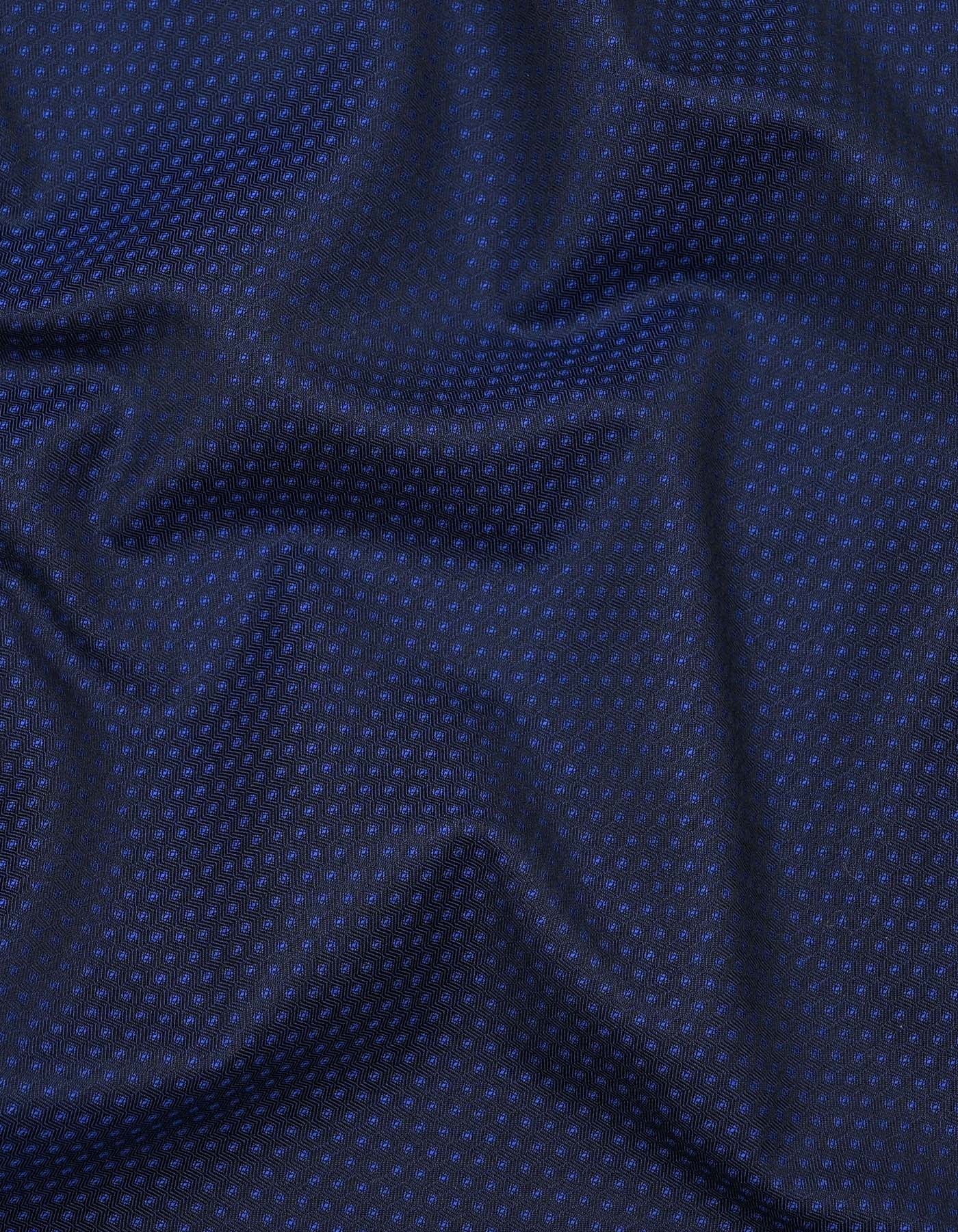 Self Navy Tailored Smart Fit Shirt FS20467SF-16