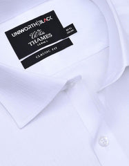 Self White Classic Fit Shirt FS20470RF-15