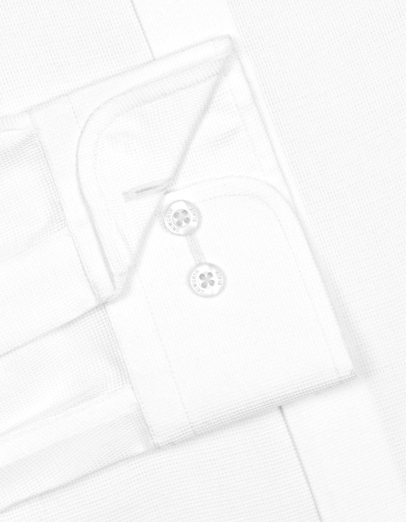 Self White Tailored Smart Fit Shirt FS20471SF-15.5