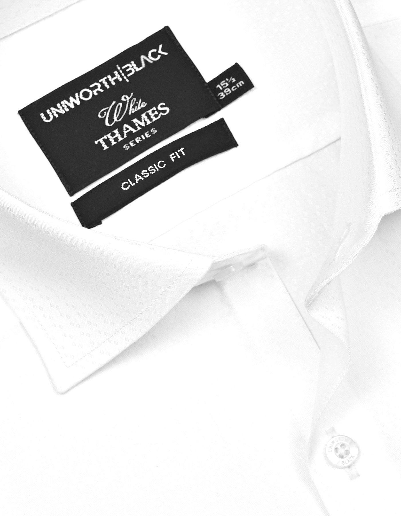 Self White Classic Fit Shirt FS20472RF-15