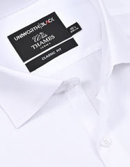 Self White Classic Fit Shirt FS20476RF-15