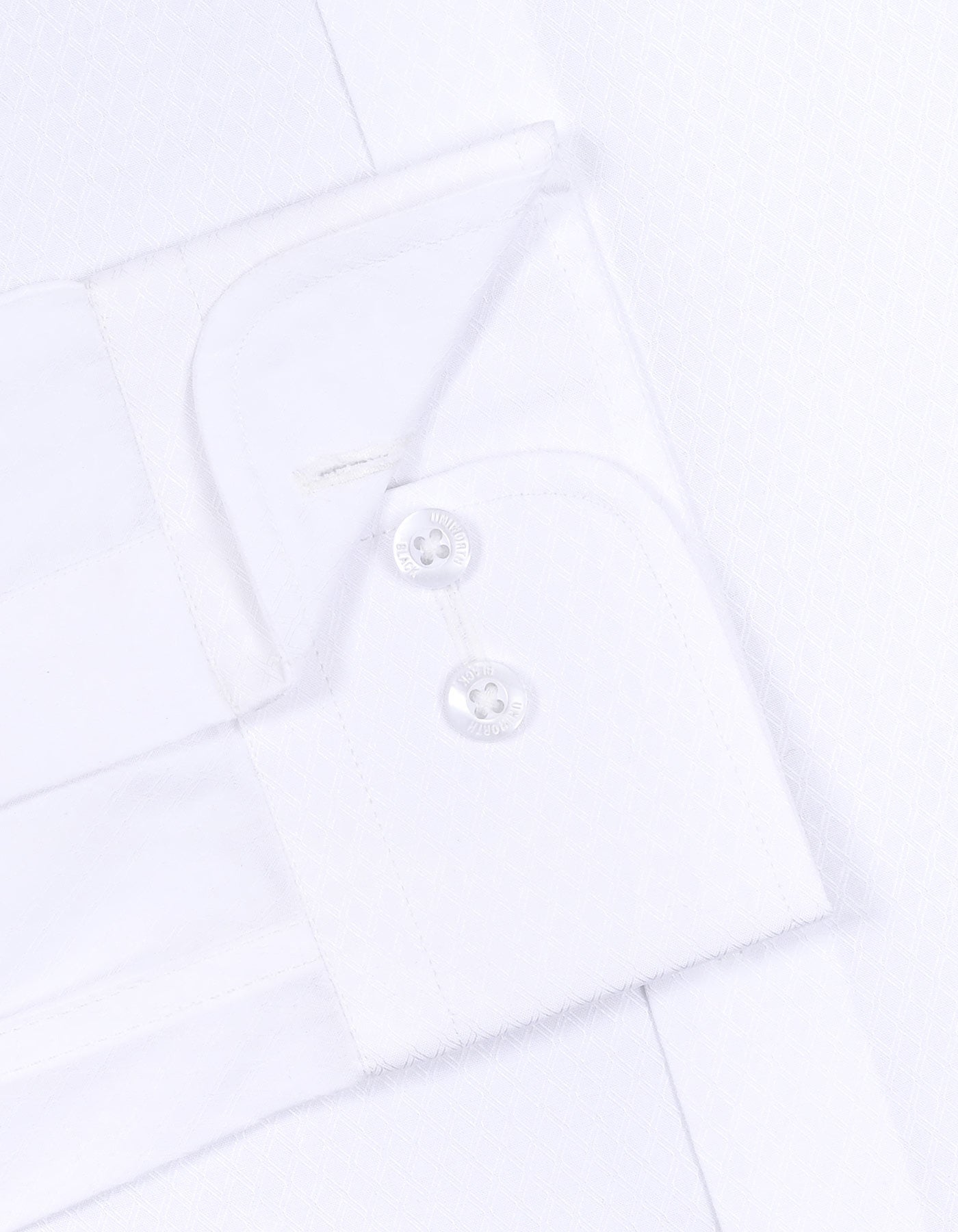 Self White Tailored Smart Fit Shirt FS20476SF-15.5
