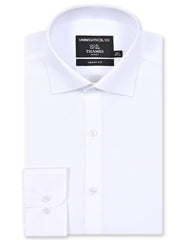 Self White Tailored Smart Fit Shirt FS20476SF-14.5