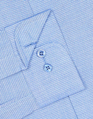 Self Blue Classic Fit Shirt FS20483RF-15.5