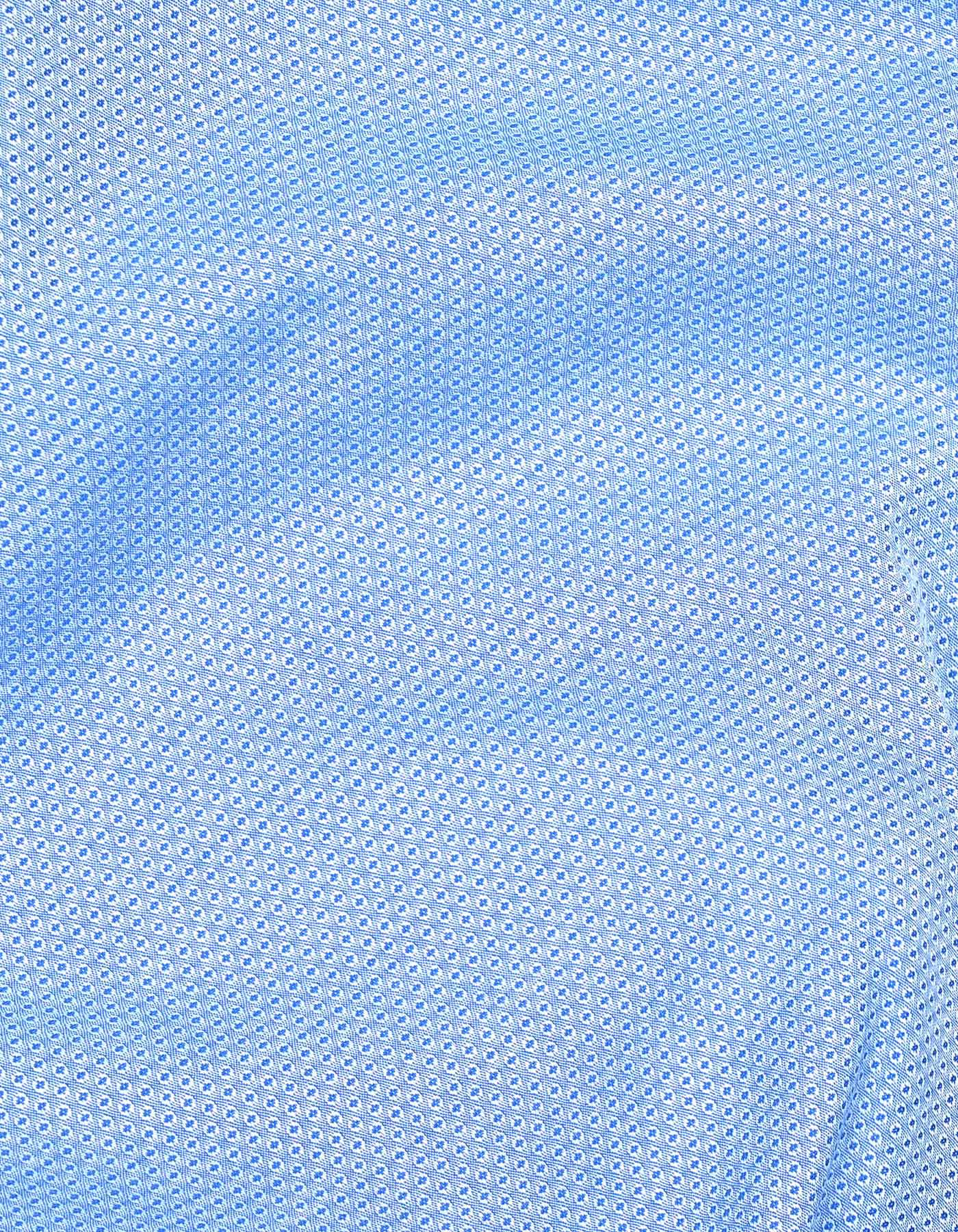 Self Blue Classic Fit Shirt FS20483RF-16