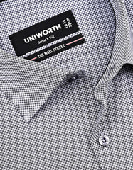 Self Black Tailored Smart Fit Shirt FS20485SF-15
