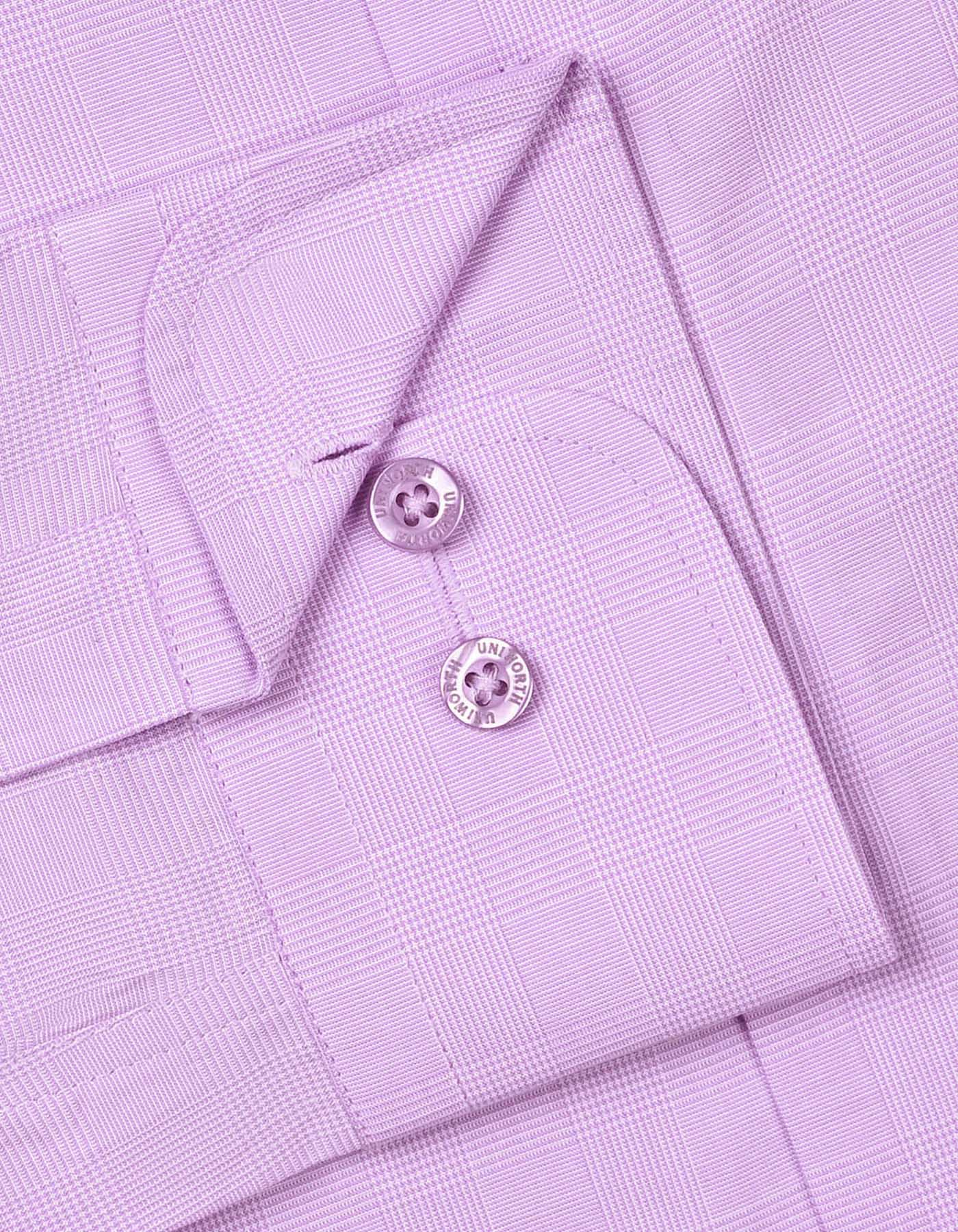 Self L Purple Classic Fit Shirt FS20486RF-15.5