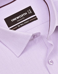 Self L Purple Classic Fit Shirt FS20487RF-15