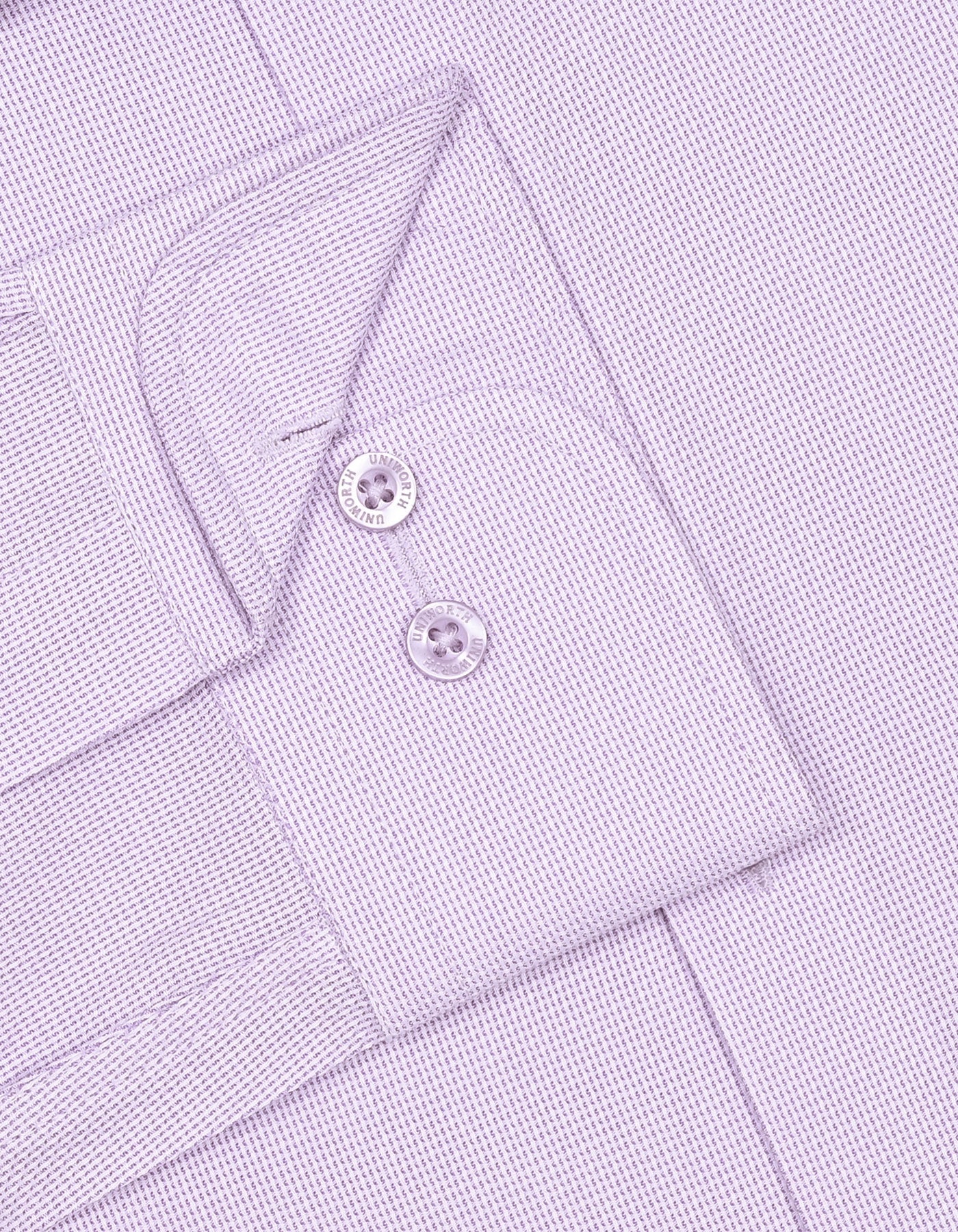 Self L Purple Tailored Smart Fit Shirt FS20487SF-15.5