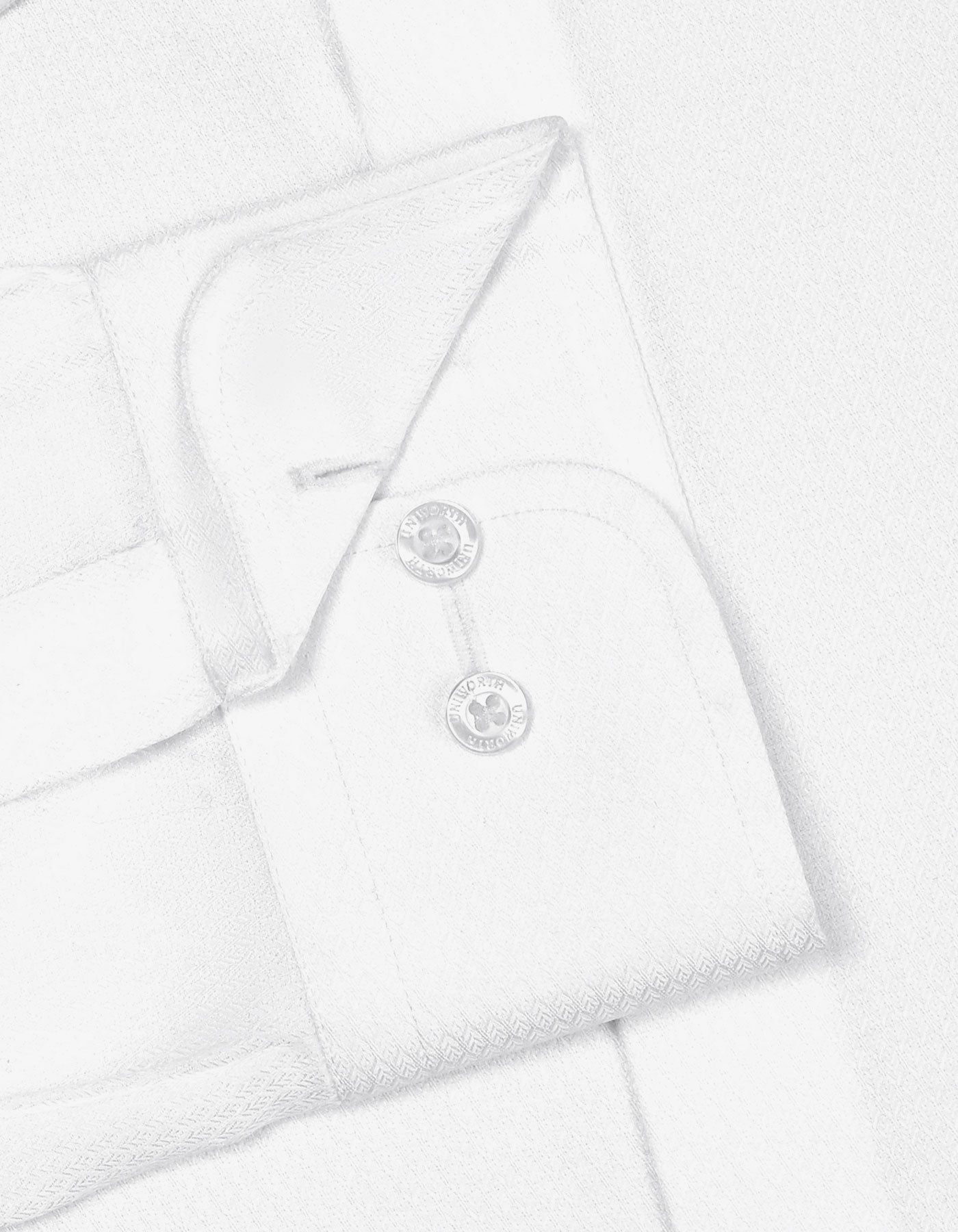 Self White Tailored Smart Fit Shirt FS20490SF-15.5