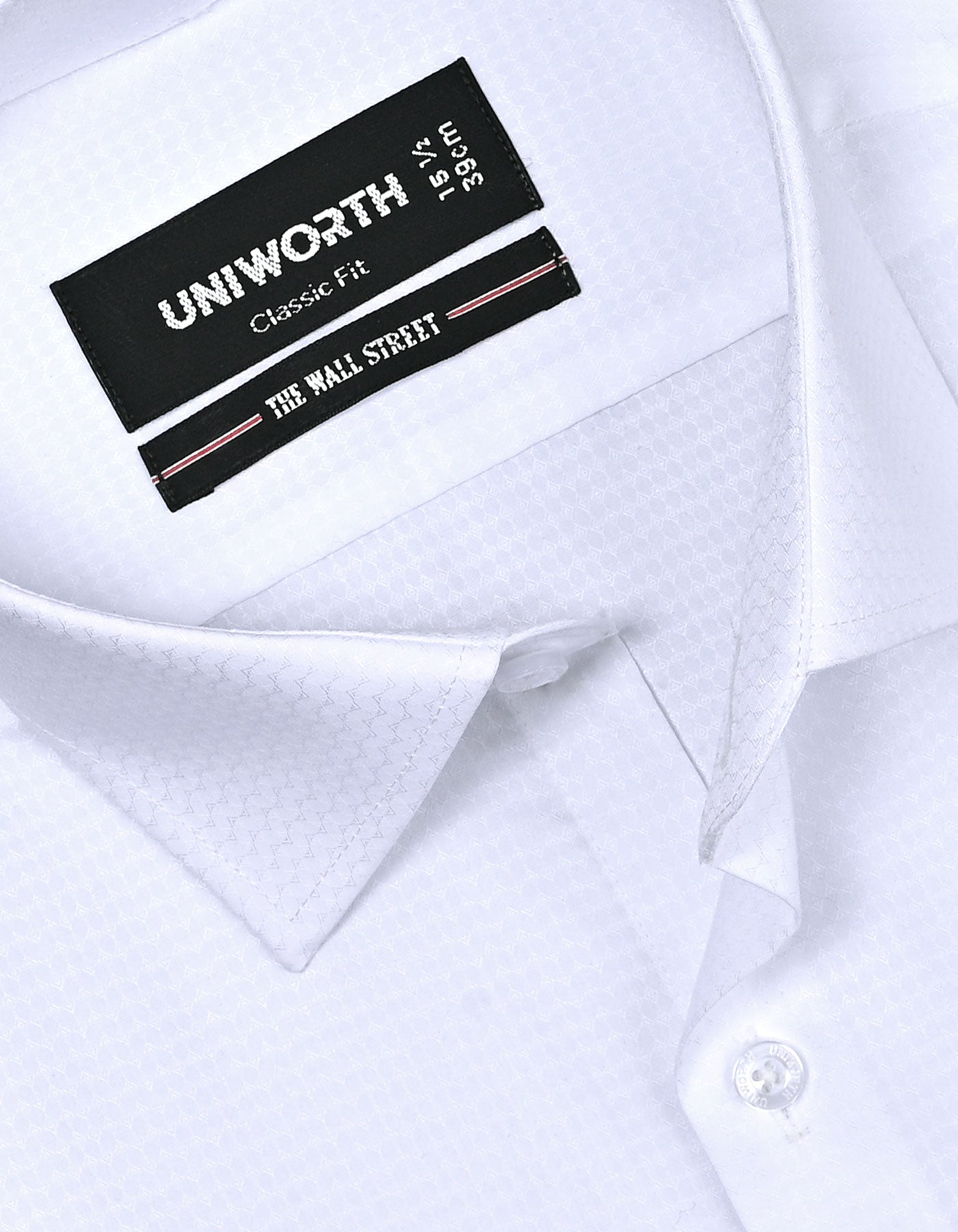 Self White Classic Fit Shirt FS20491RF-15
