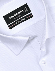 Self White Classic Fit Shirt FS20491RF-15