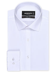 Self White Tailored Smart Fit Shirt FS20491SF-14.5