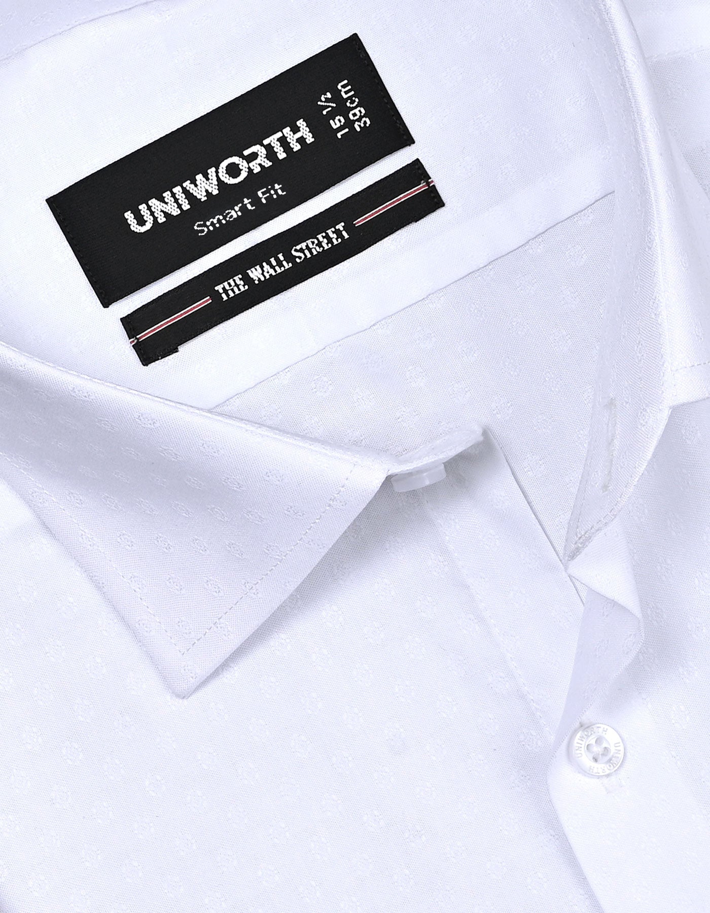 Self White Tailored Smart Fit Shirt FS20492SF-15