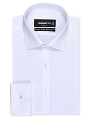 Self White Tailored Smart Fit Shirt FS20492SF-14.5
