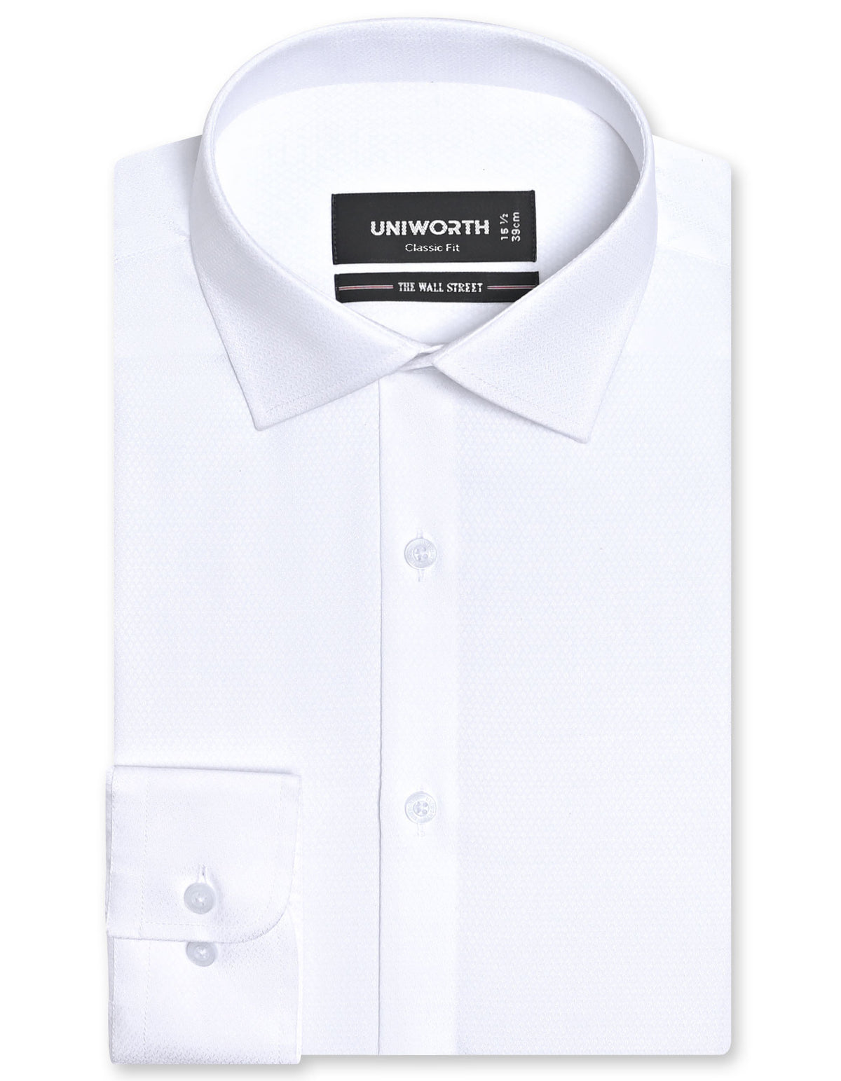 Self White Classic Fit Shirt FS20493RF-14.5