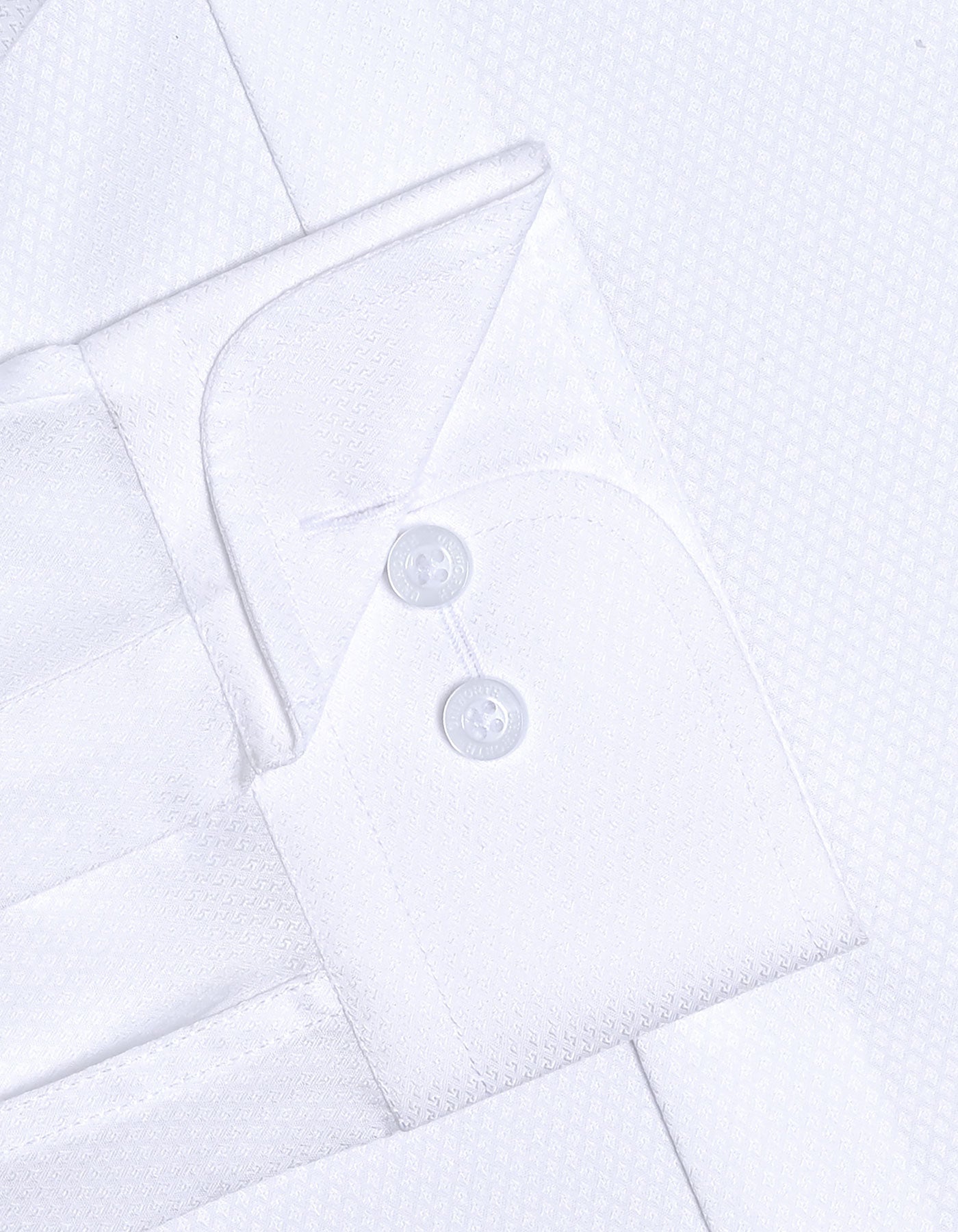 Self White Tailored Smart Fit Shirt FS20493SF-15.5