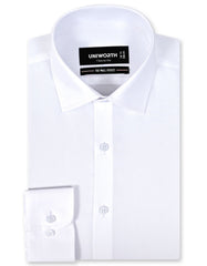 Self White Classic Fit Shirt FS20494RF-14.5