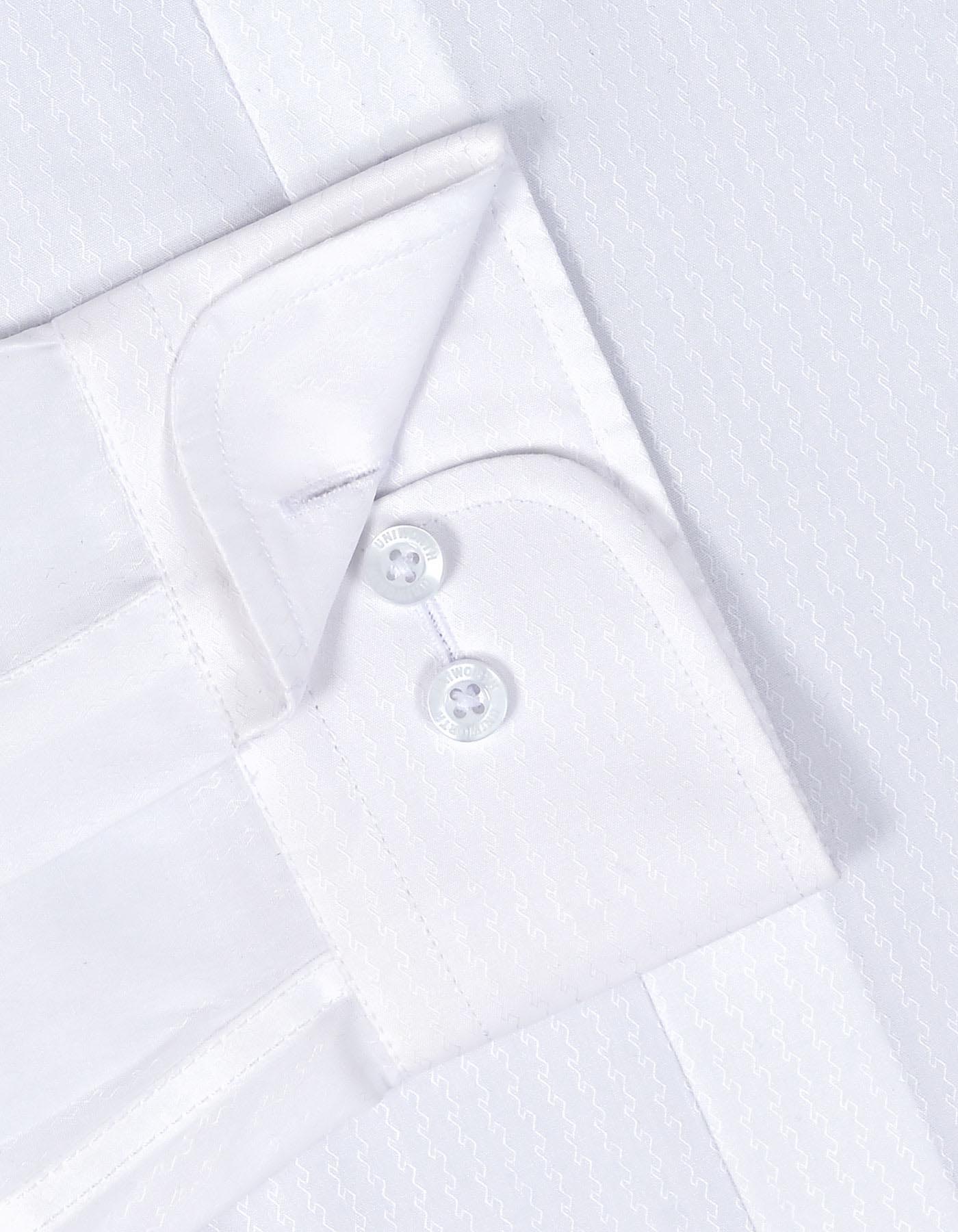 Self White Tailored Smart Fit Shirt FS20495SF-15.5