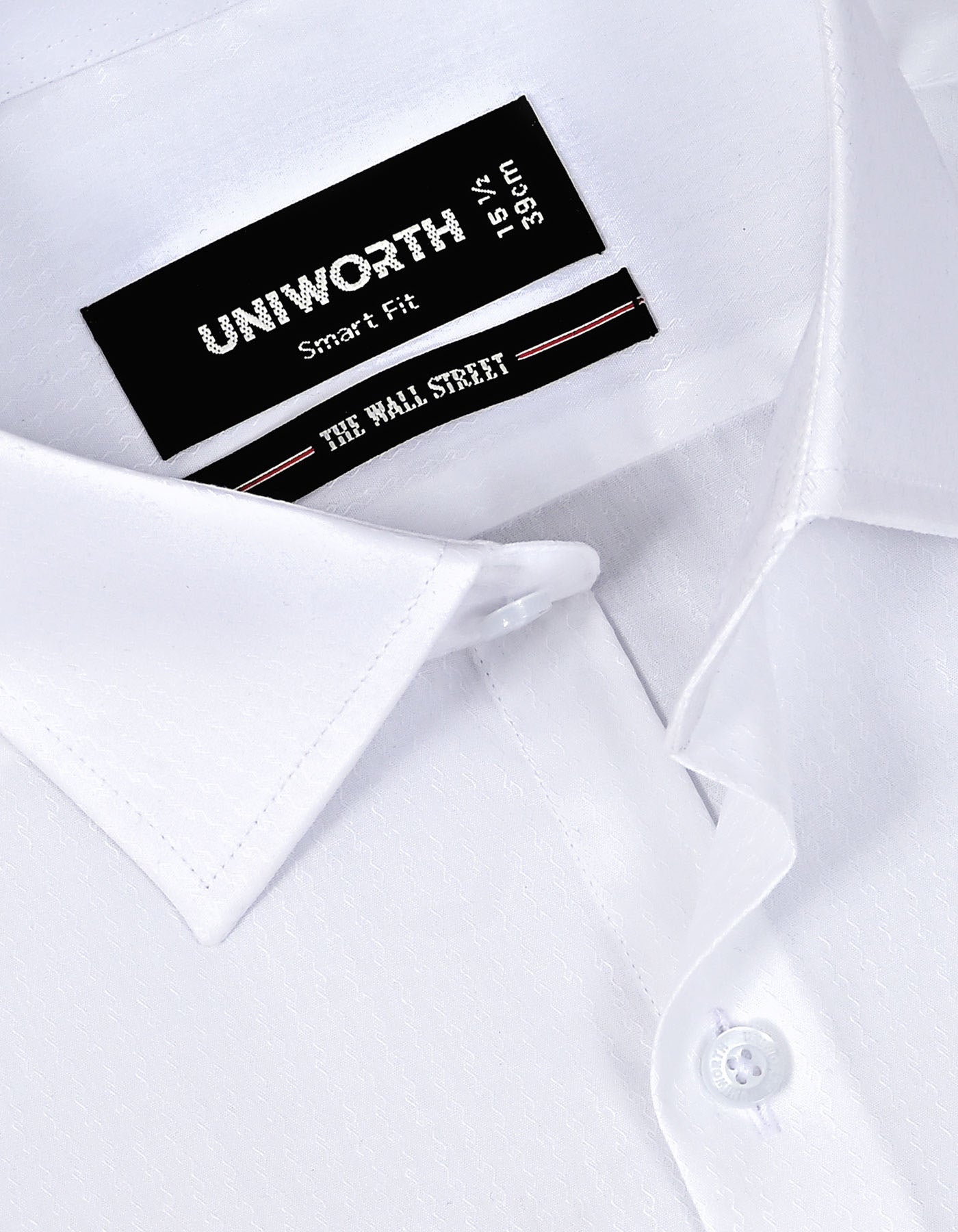 Self White Tailored Smart Fit Shirt FS20495SF-15