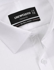 Self White Classic Fit Shirt FS20505RF-15