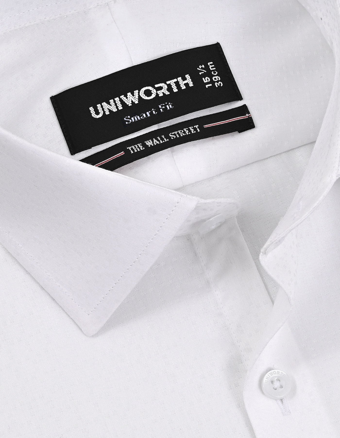 Self White Tailored Smart Fit Shirt FS20505SF-15