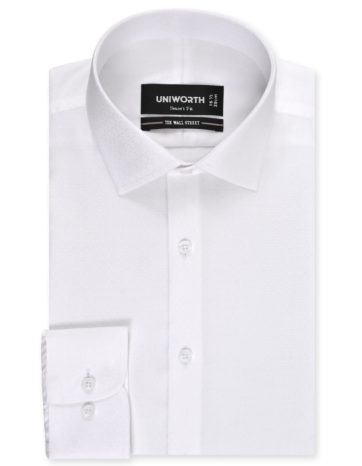 Self White Tailored Smart Fit Shirt FS20505SF-14.5