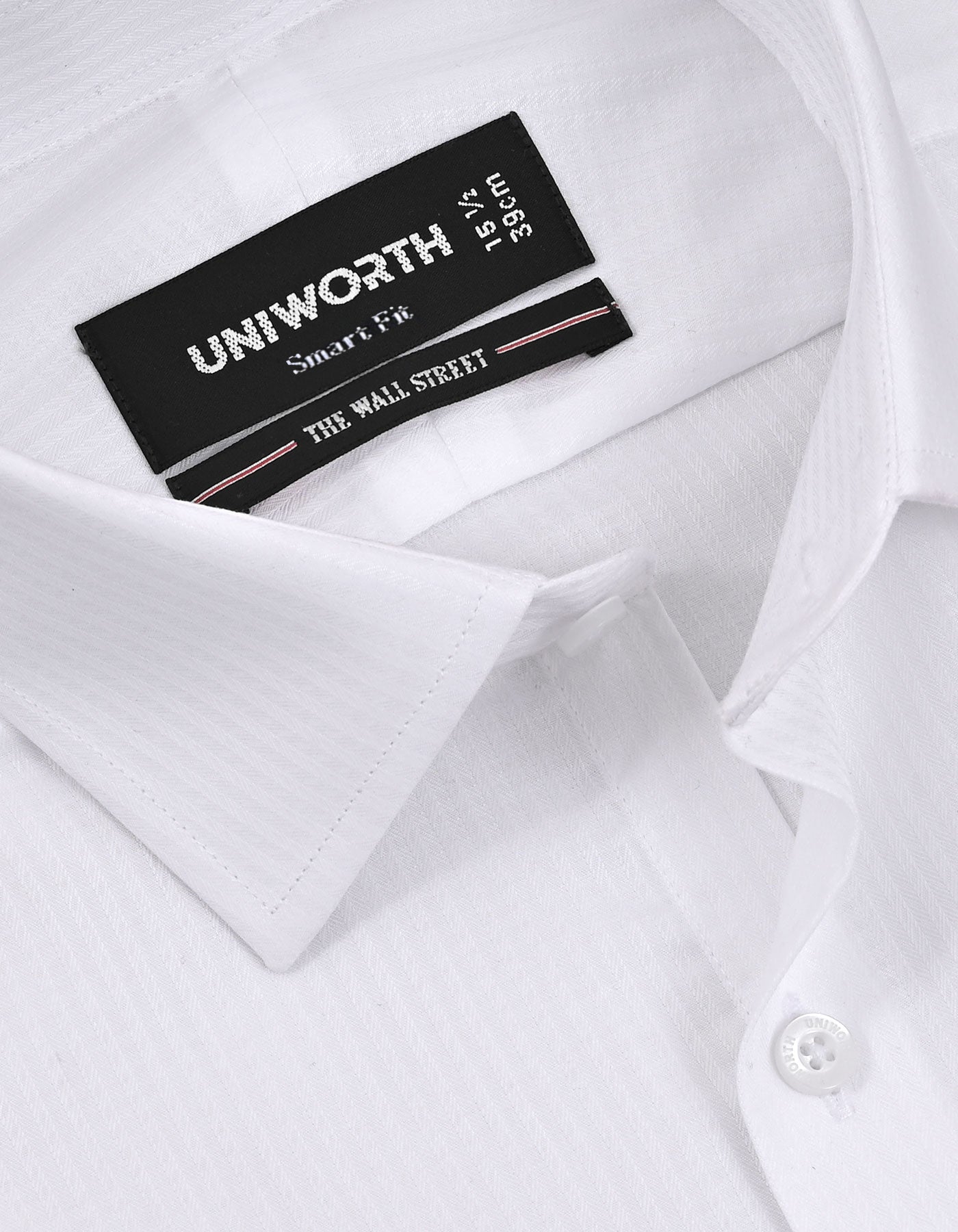 Self White Tailored Smart Fit Shirt FS20506SF-15