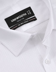 Self White Tailored Smart Fit Shirt FS20506SF-15