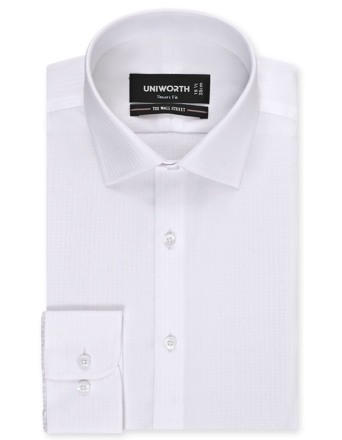 Self White Tailored Smart Fit Shirt FS20506SF-14.5
