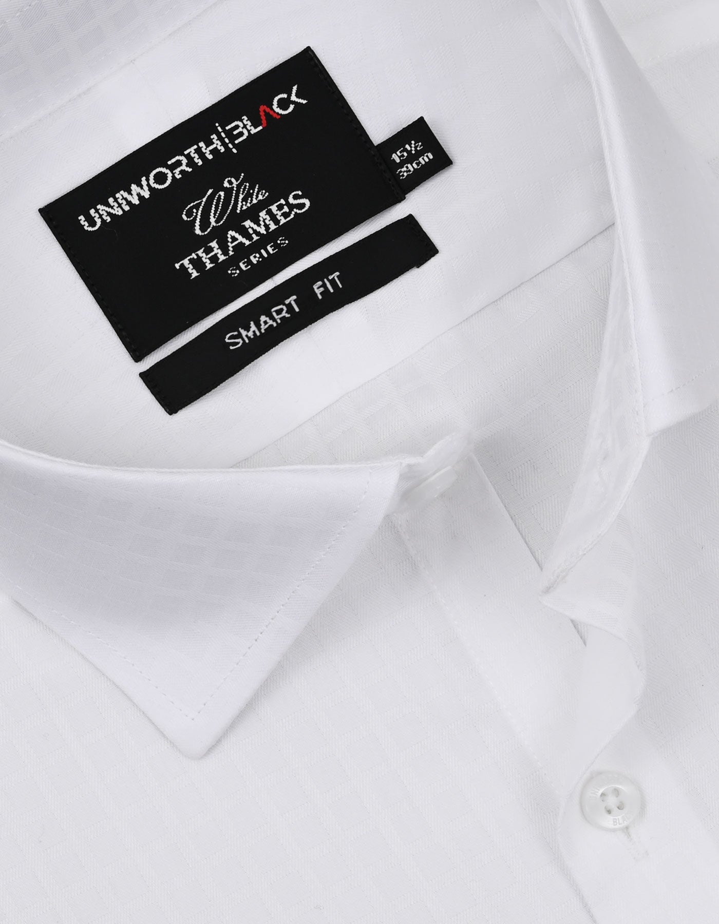 Self White Tailored Smart Fit Shirt FS20507SF-15