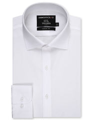 Self White Classic Fit Shirt FS20508RF-14.5