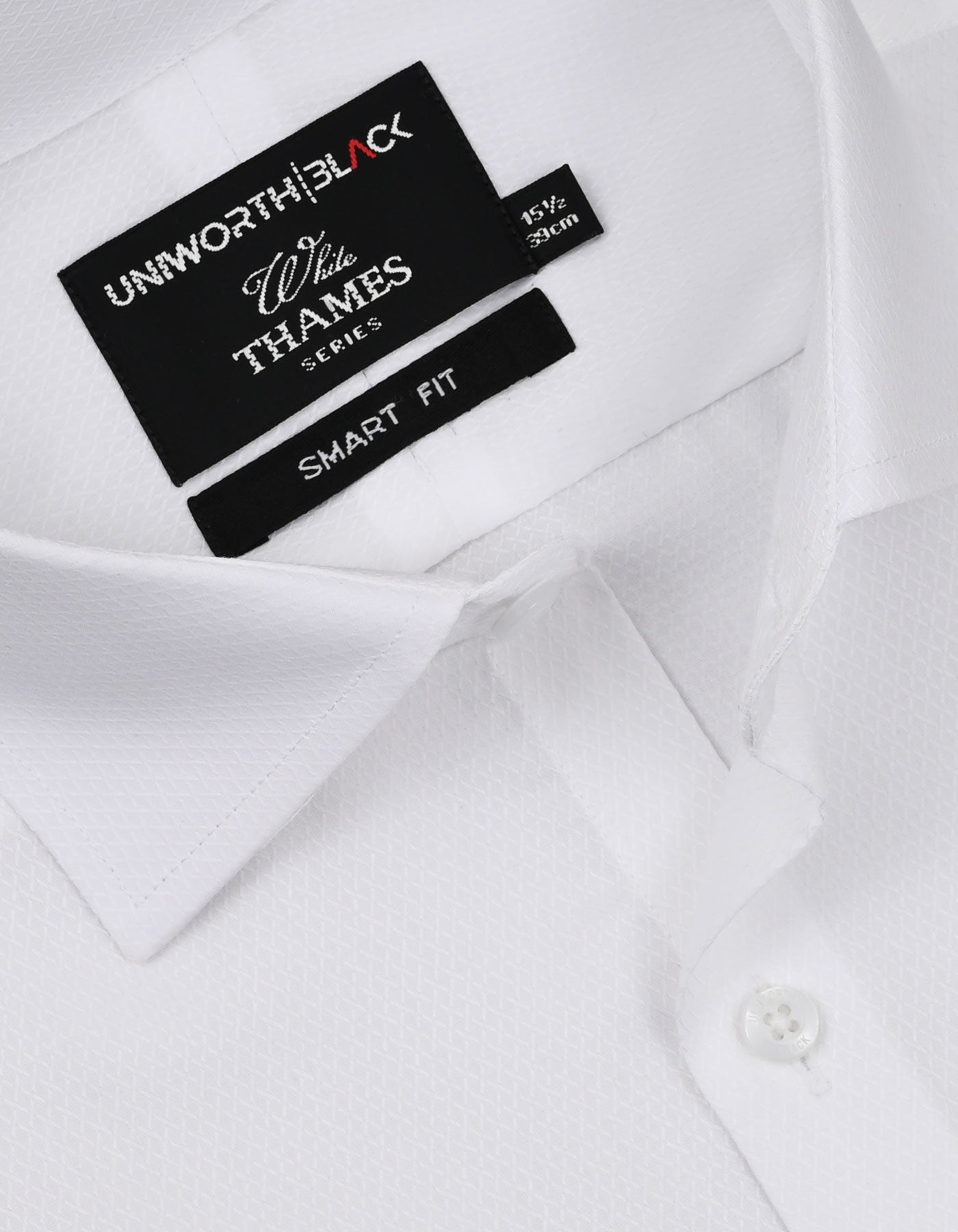 Self White Tailored Smart Fit Shirt FS20509SF-15