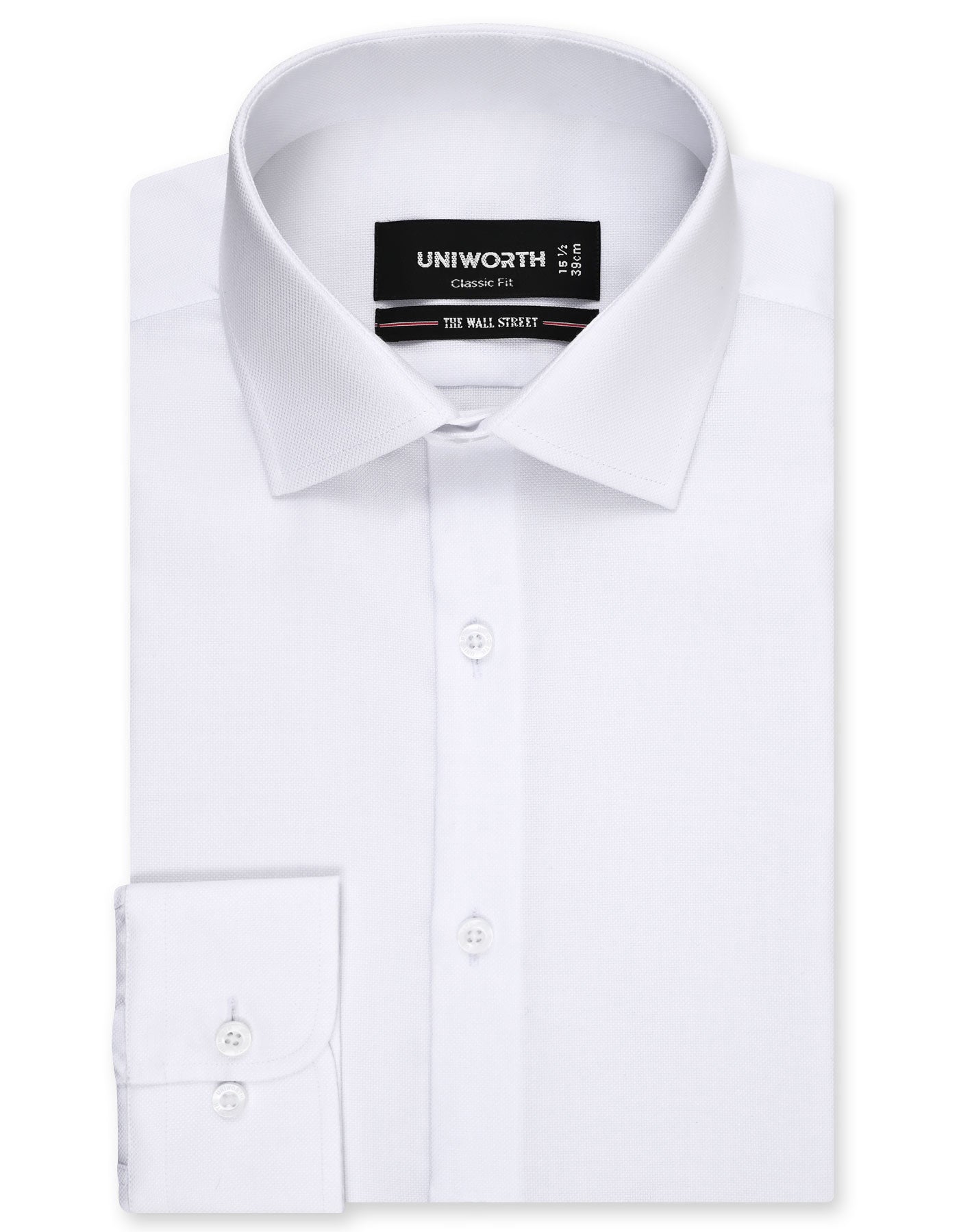 Self White Classic Fit Shirt FS20513RF-14.5