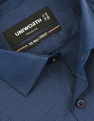 Self Navy Classic Fit Shirt FS20515RF-15