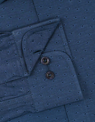 Self Navy Tailored Smart Fit Shirt FS20515SF-15.5
