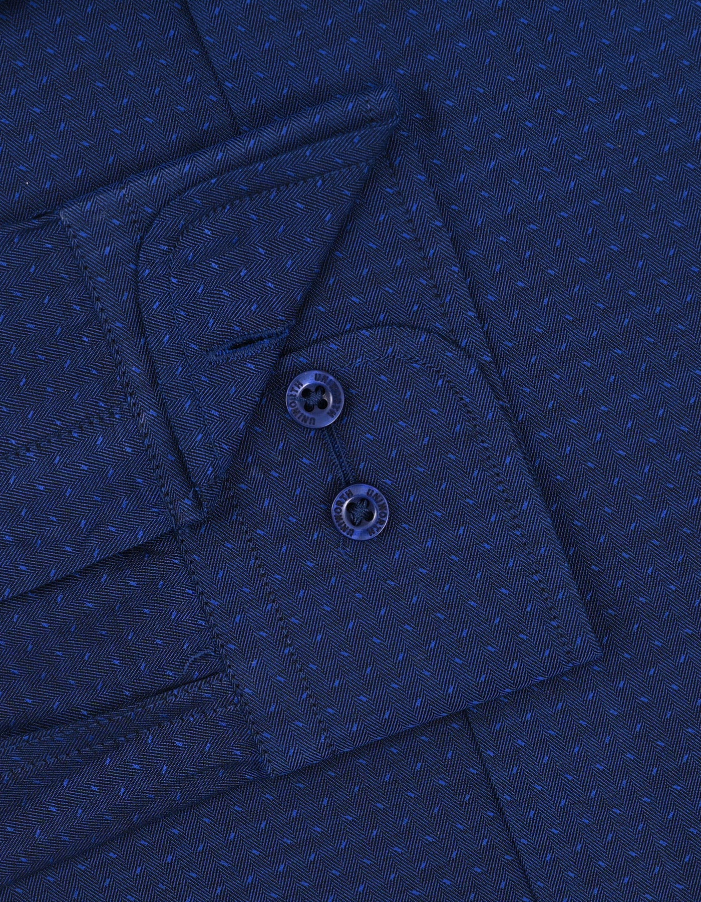 Self River Blue Tailored Smart Fit Shirt FS20516SF-15.5