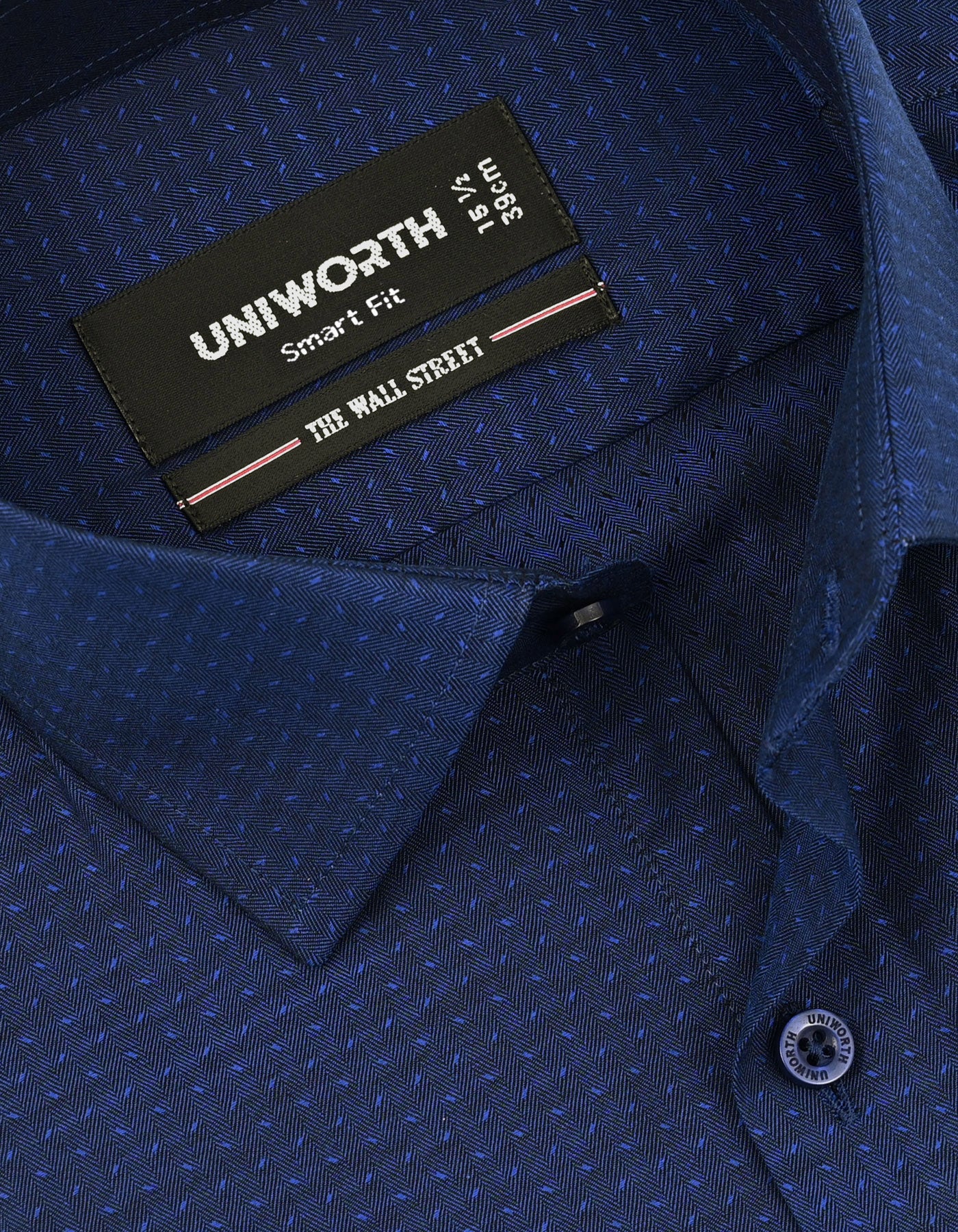 Self River Blue Tailored Smart Fit Shirt FS20516SF-15
