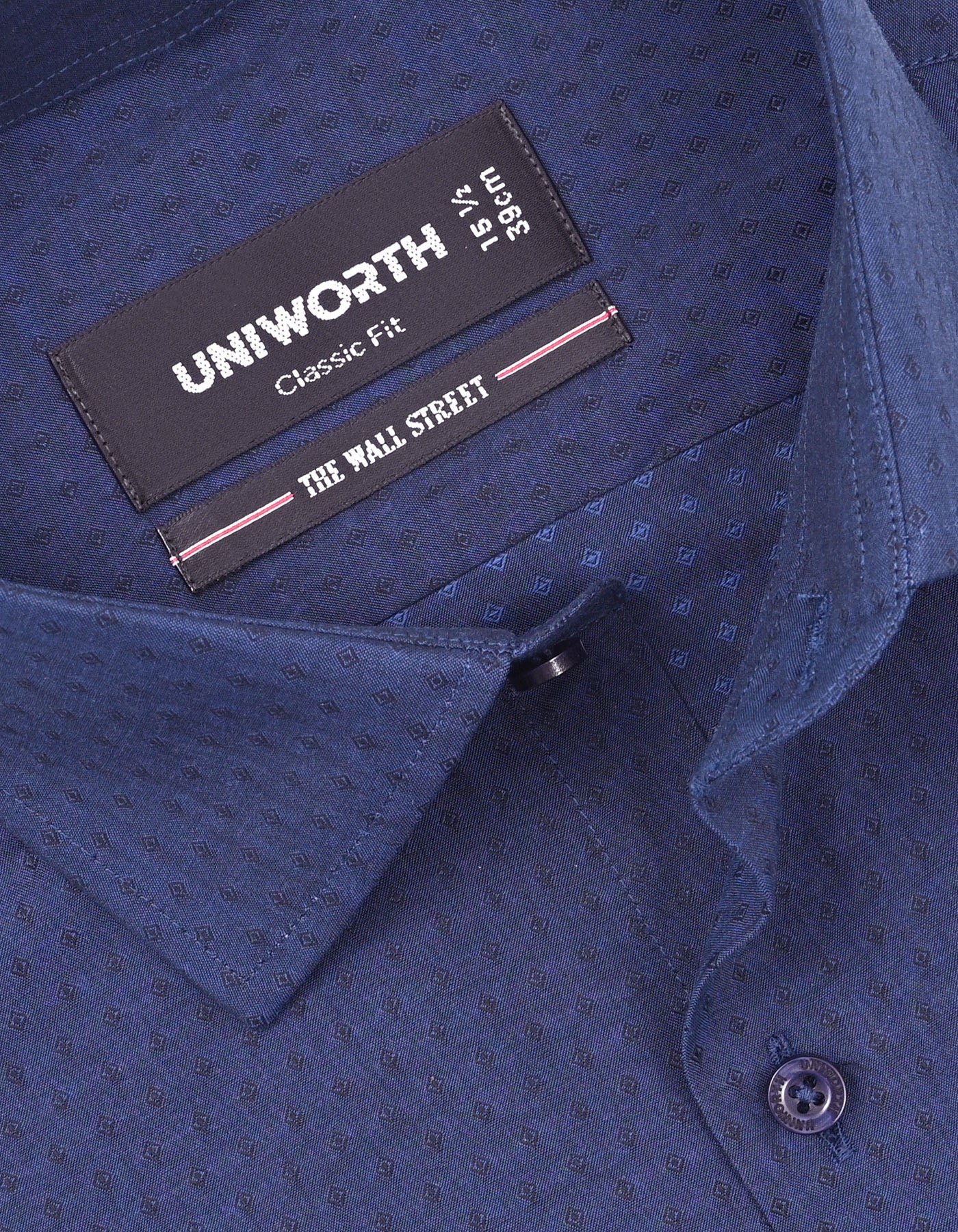 Self D Navy Classic Fit Shirt FS20519RF-15